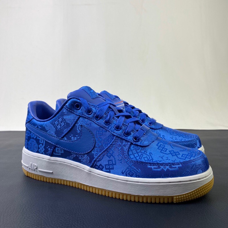 Nike Air Force 1 Low CLOT Blue Silk