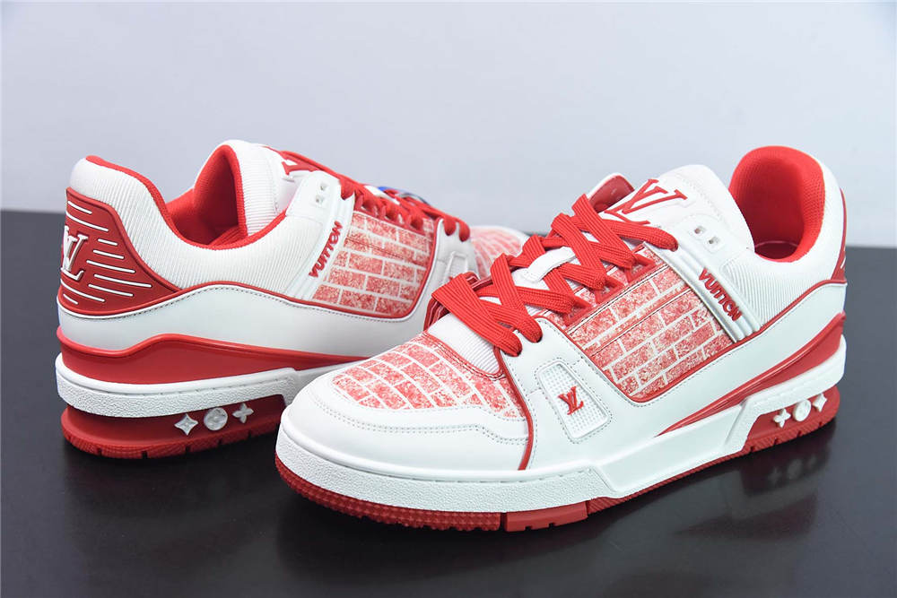 LV Sneakers Archlight White and Red