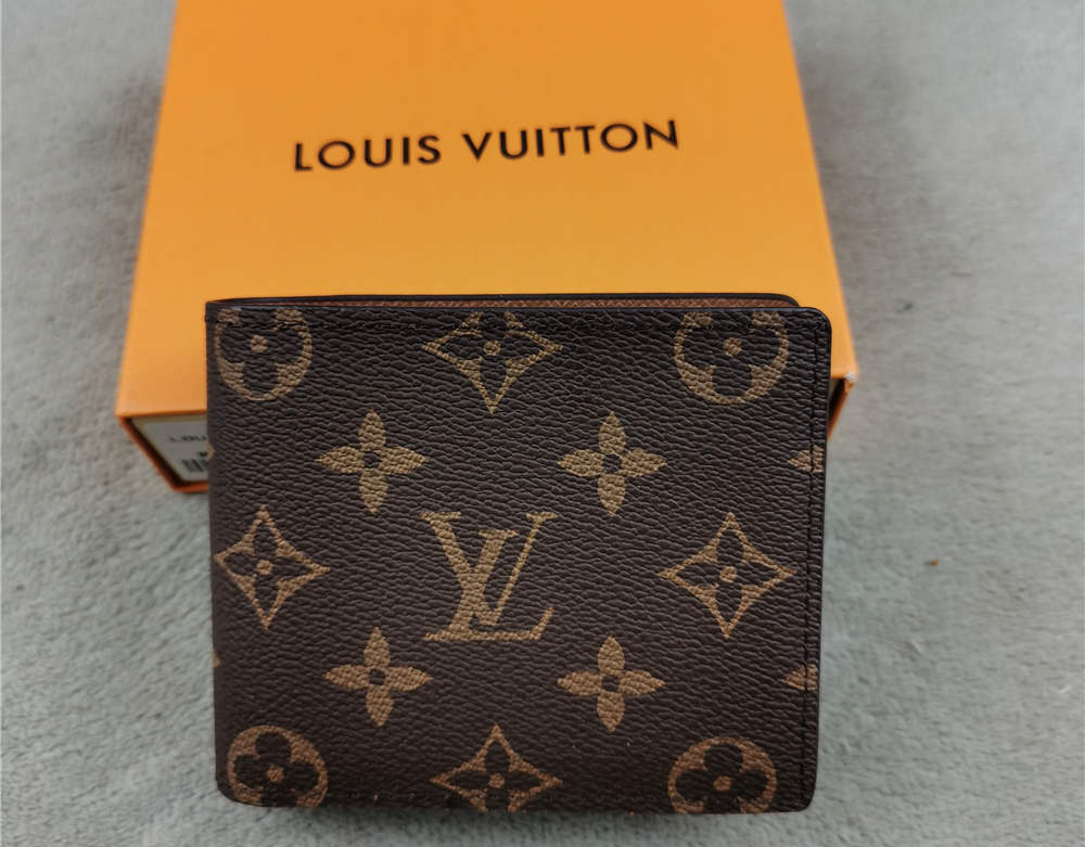 LV Brown Monogram Canvas Multiple Wallet | eBay