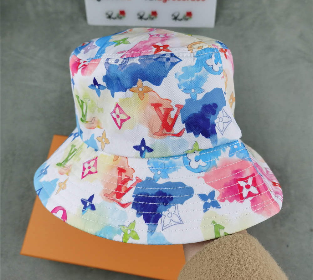 Louis Vuitton Monogram Watercolor Bob Hat
