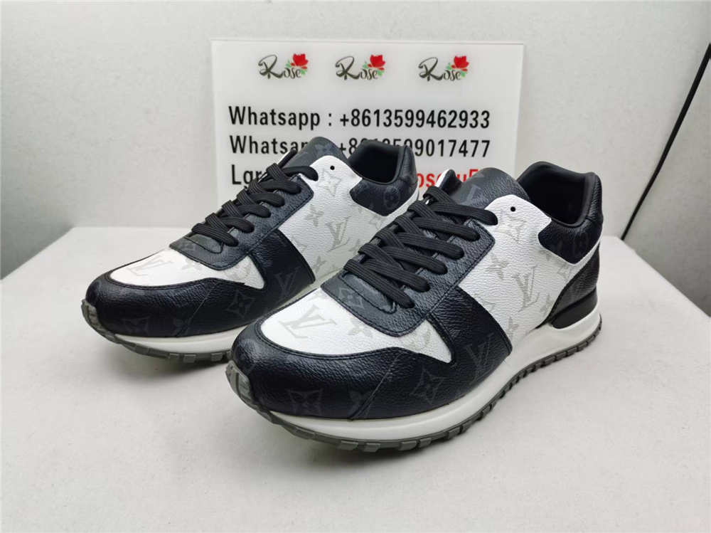 LV Run Away Sneaker Luxury Monogram Eclipse LV Run Away Sneaker Luxury Monogram Eclipse